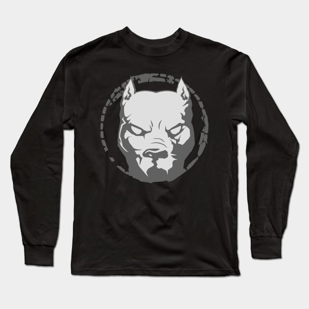 Pitbull Long Sleeve T-Shirt by orriart